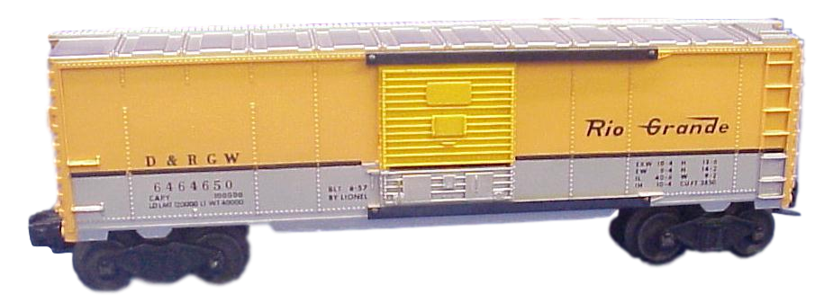 6464-650 Rio Grande Boxcar